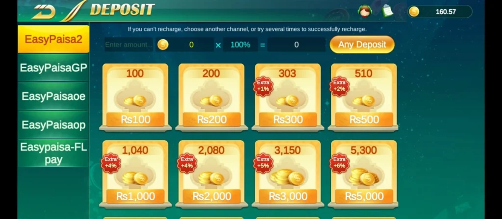 Panna Slots Game deposit
